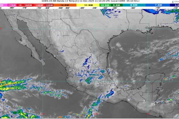 El frente frío número 20 se extenderá sobre el noreste de México