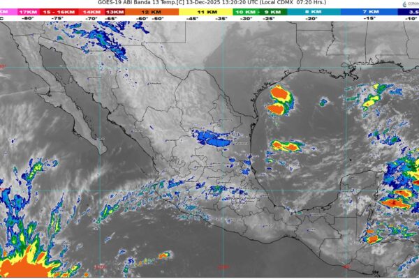 El frente frío número 21 se extenderá sobre el norte y noreste de México