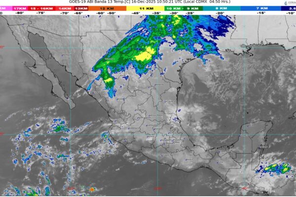 Continuará el ambiente frío durante la mañana y noche en el norte, noreste y centro de México