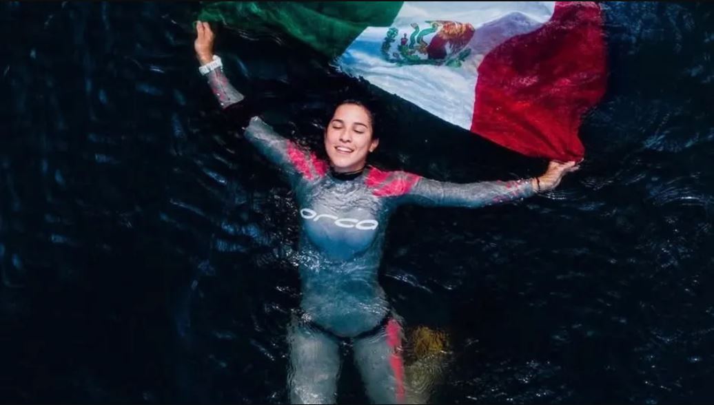 Camila Jaber alcanza la hazaña de los 90 metros bajo el agua: “era un sueño por muchos años”
