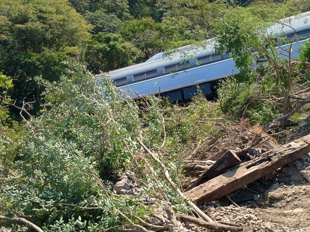 Descarrila tren del Corredor Interoceánico en el Istmo de Tehuantepec