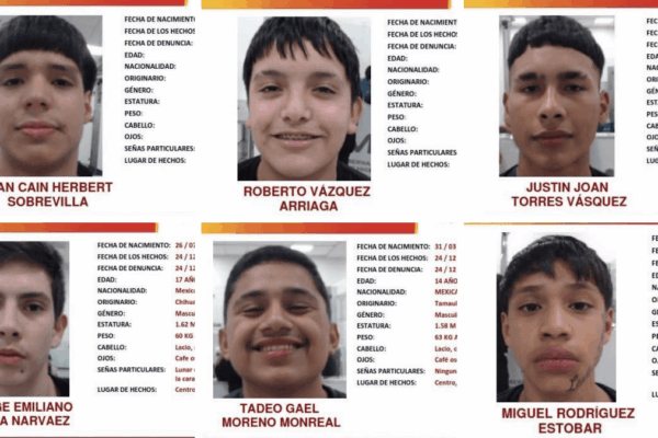 Desaparecen 6 adolescentes en vísperas de Navidad en Villahermosa
