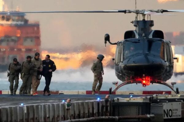 Nicolás Maduro llega al tribunal de Manhattan, donde será juzgado