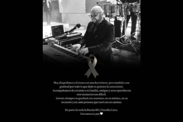 Fallece Gerson Leos, tecladista de La Banda MS, mientras disputaba partido de beisbol