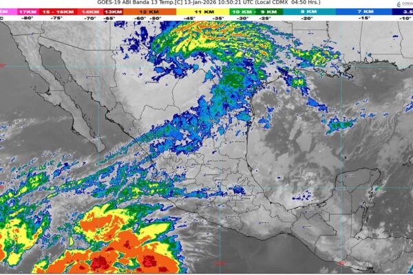 La segunda tormenta invernal de la temporada afectará a la República Mexicana
