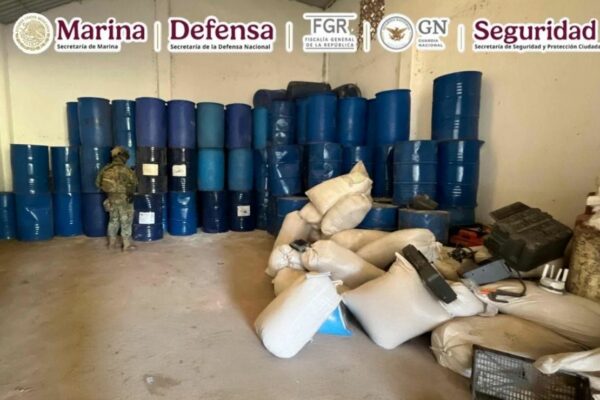 Desmantelan en Guerrero narcolaboratorio para tres tipos de drogas