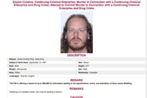 Cae Ryan Wedding, exolímpico canadiense vinculado al Cártel de Sinaloa