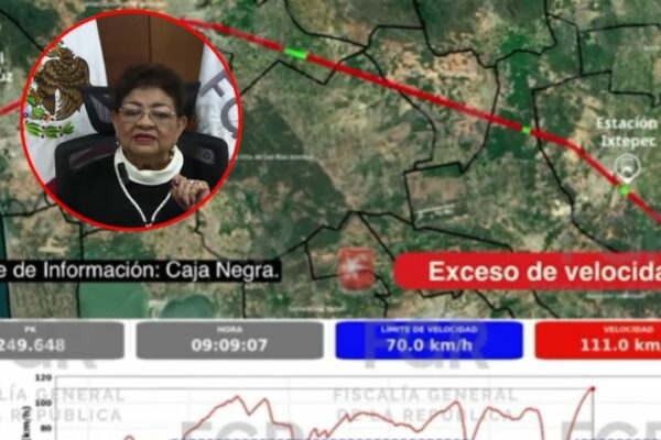FGR revela “exceso de velocidad” como causa de descarrilamiento del Tren Interoceánico: “viajaba a 65 km por hora”