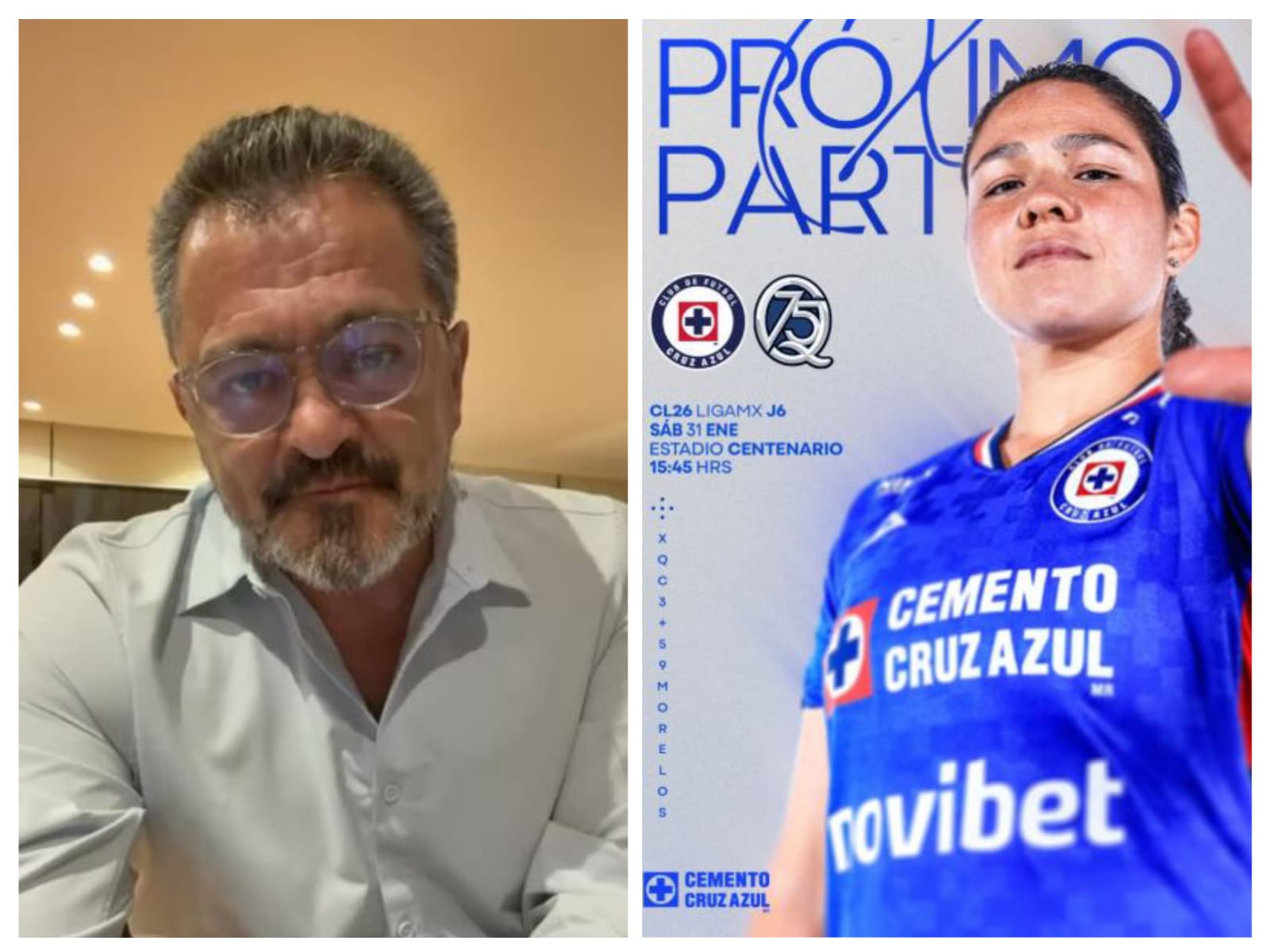 Acompañará Carlos Hermosillo a la Máquina Femenil