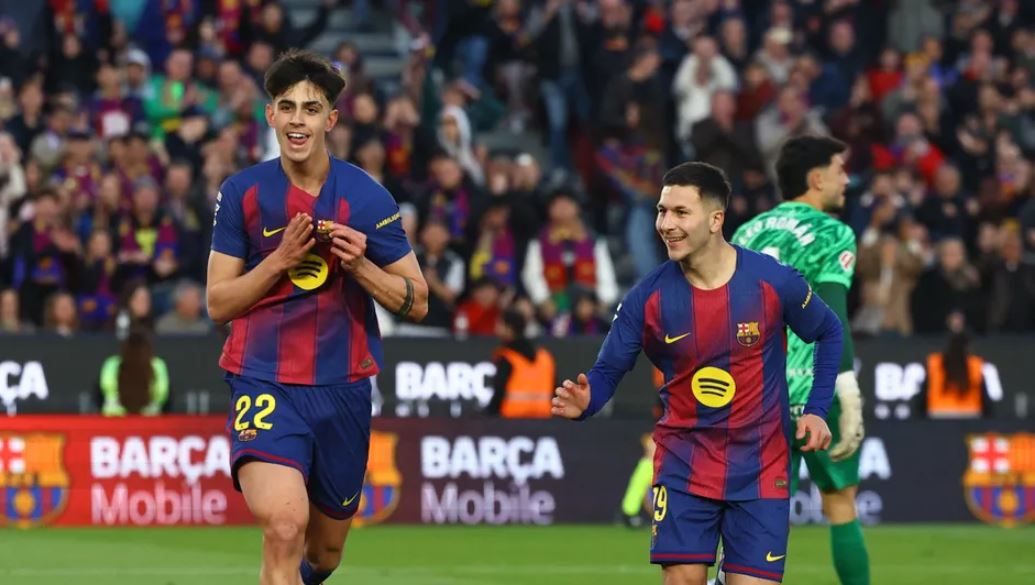 Marc Bernal se luce con anotación en triunfo del Barcelona sobre Mallorca