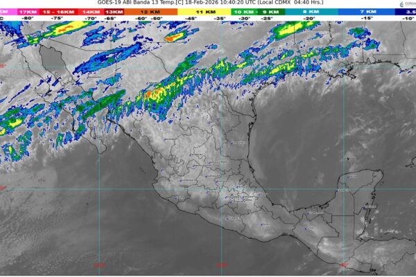 Dos frentes fríos afectarán al norte y noroeste de México