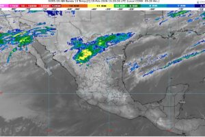 El frente frío número 36 se desplazará sobre el norte del país