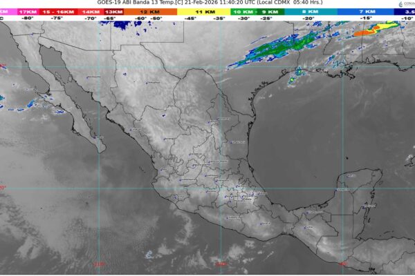 Frente Frío 37 golpea al norte y noroeste del país