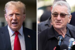 Robert De Niro acusa a Donald Trump de destruir EU