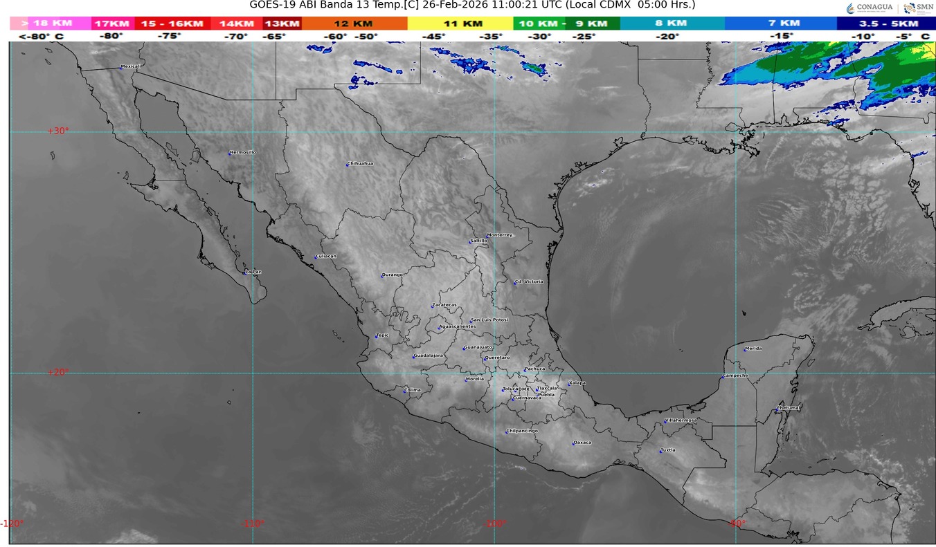 A partir de hoy, inicia una onda de calor en México
