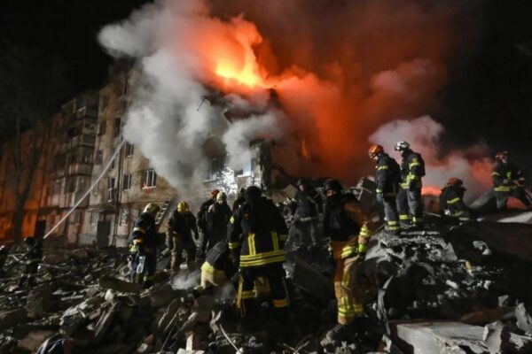 Ataque ruso con misiles y drones deja al menos 12 fallecidos en Ucrania