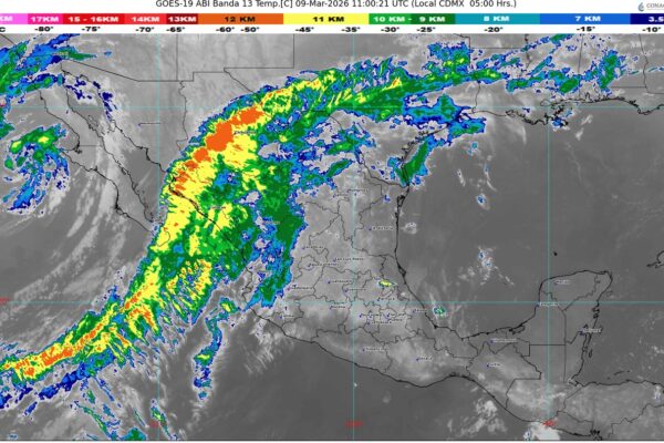 La Cuarta Tormenta Invernal se desplazará sobre el noroeste y norte de México