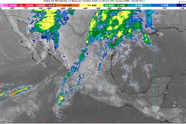 El frente frío número 40 recorrerá el norte y noreste de México