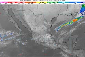 Frente frío número 40 genera evento de “Norte” de muy fuerte a intenso