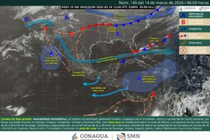 Lluvias, granizo y fuertes vientos golpearán varias regiones del país