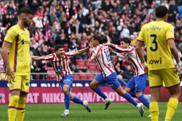Atlético de Madrid vence al Getafe en primera titularidad de Obed Vargas