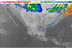 El frente frío número 41 se desplazará sobre el Golfo de México