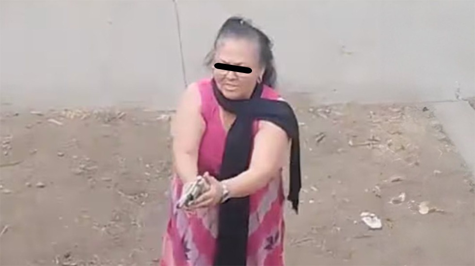 Conceden la prisión domiciliaria a Carlota N., abuela que disparó en desalojo en Chalco