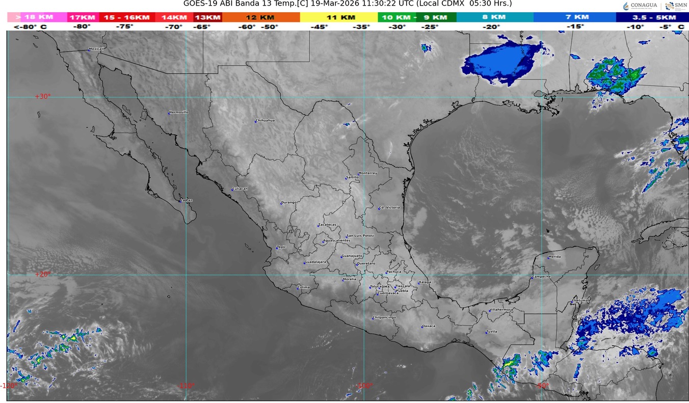 Inicia una onda de calor en el Norte y Noreste de México