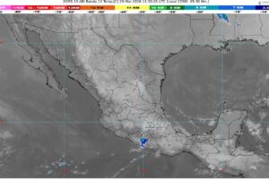 Pronostican lluvias y chubascos en Occidente, Centro, Sur y Sureste de México