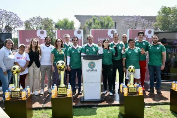 Ricardo Monreal Ávila inaugura segundo Mundialito Legislativo en el Palacio de San Lázaro