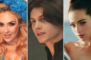 Aracely Arámbula reacciona a rumores de romance de su hijo Miguel con Fátima Bosch