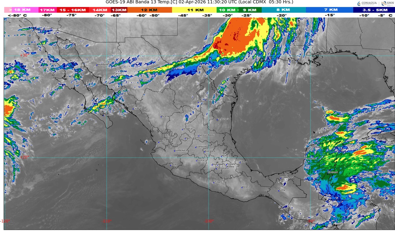 Continuará una onda de calor en México