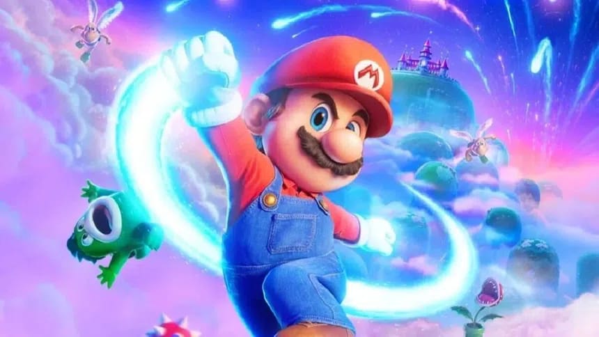 La película Super Mario Galaxy divide opiniones