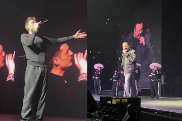 Pepe Aguilar es abucheado en concierto de Peso Pluma, pero responde: “Es un orgullo que me haya invitado”