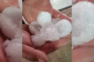Granizo del tamaño de pelotas de tenis provoca daños en viviendas y cultivos en San Luis de la Paz