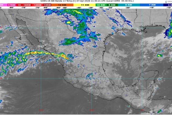 El frente número 43 se extenderá con características de estacionario