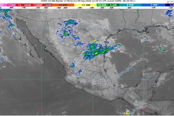 Pronostican lluvias y vientos fuertes en el Norte y Noreste de México