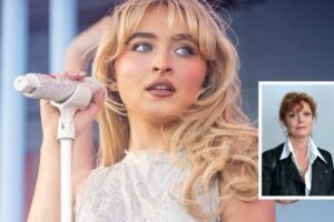 Sabrina Carpenter invita a Susan Sarandon a Coachella tras su veto en Hollywood