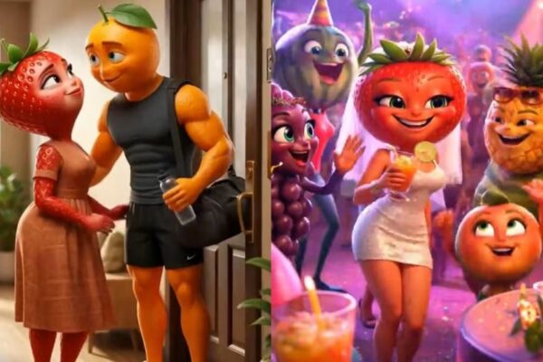 Frutinovelas: el fenómeno viral de TikTok donde frutas viven romances e infidelidades