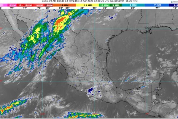 El frente frío 44 prevalecerá sobre el noroeste del país