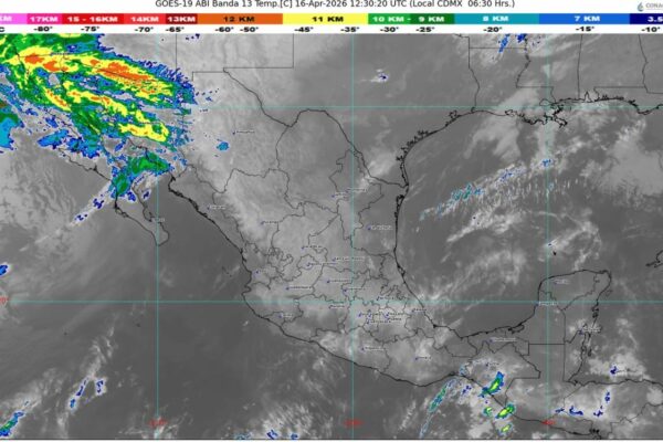 Línea seca y onda de calor marcan el clima en México