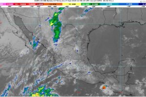 Frente frío 45 impacta el norte y activa lluvias en el país; persiste calor intenso