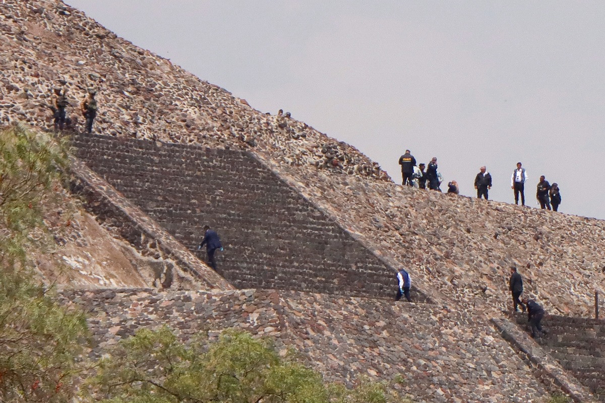 Identifican al autor del tiroteo en la Zona Arqueológica de Teotihuacán